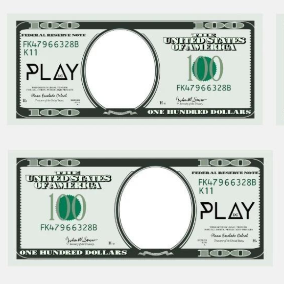 100 DOLLAR BILL BOTTLE PRESENTER - Creativ Party Supplies