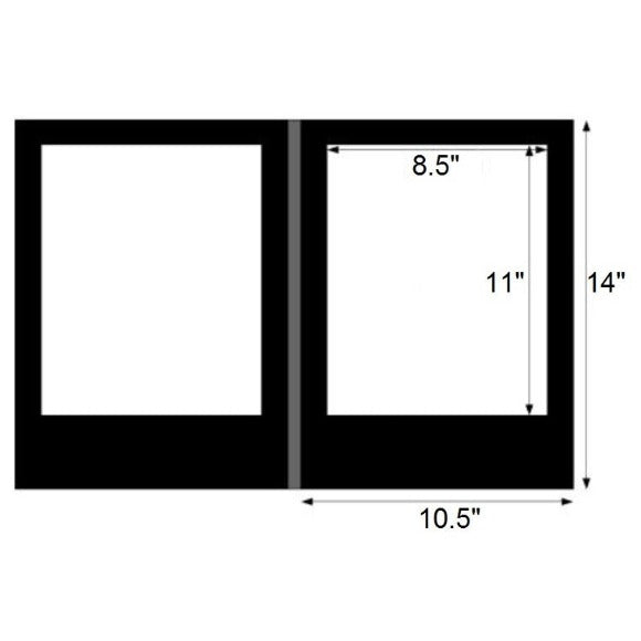 LED Backlit Menu 8.5" x 11" (Customizable) - Creativ Party Supplies