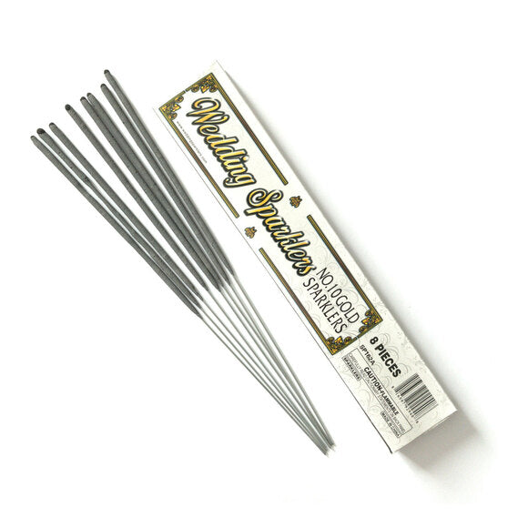 10" WEDDING SPARKLERS - Creativ Party Supplies